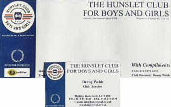 The Hunslet Club Stationery Range